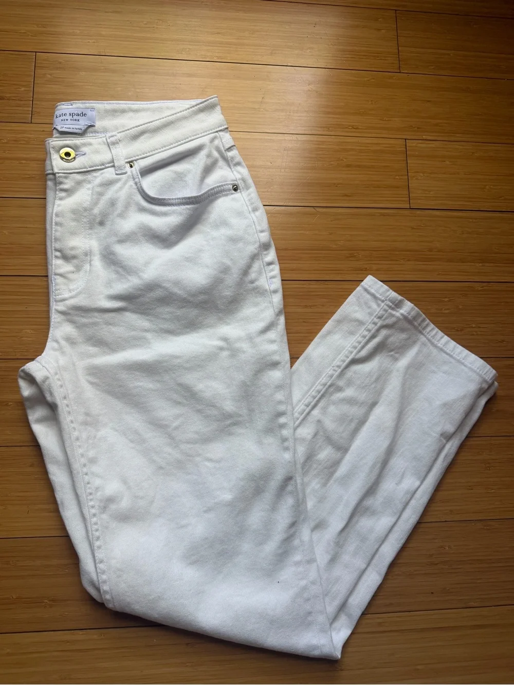 kate spade White Jeans